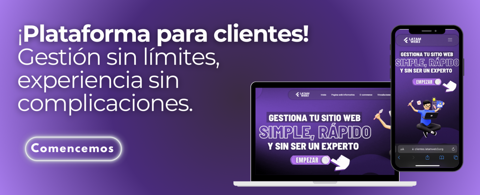 Plataforma para clientes LATAM WEB3